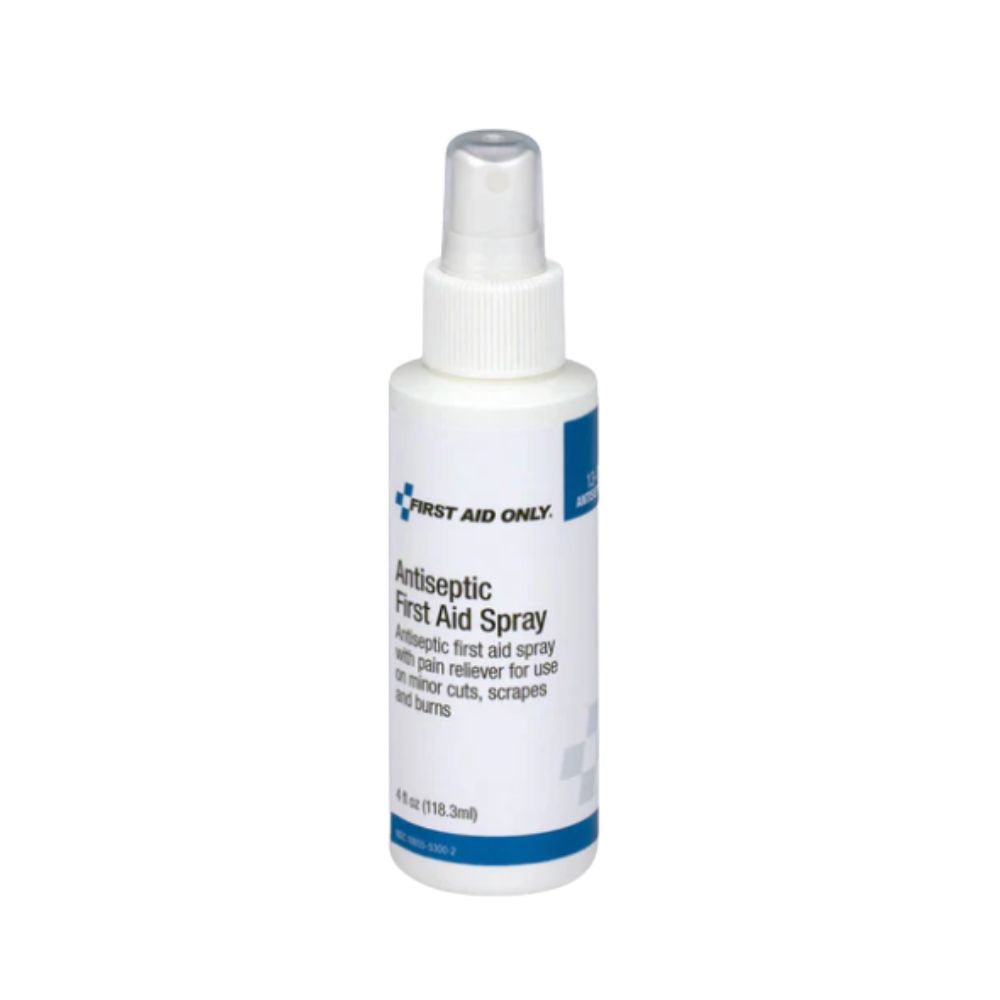 First Aid Only Antiseptic Spray, 4 oz. Pump Bottle, Size: 4oz