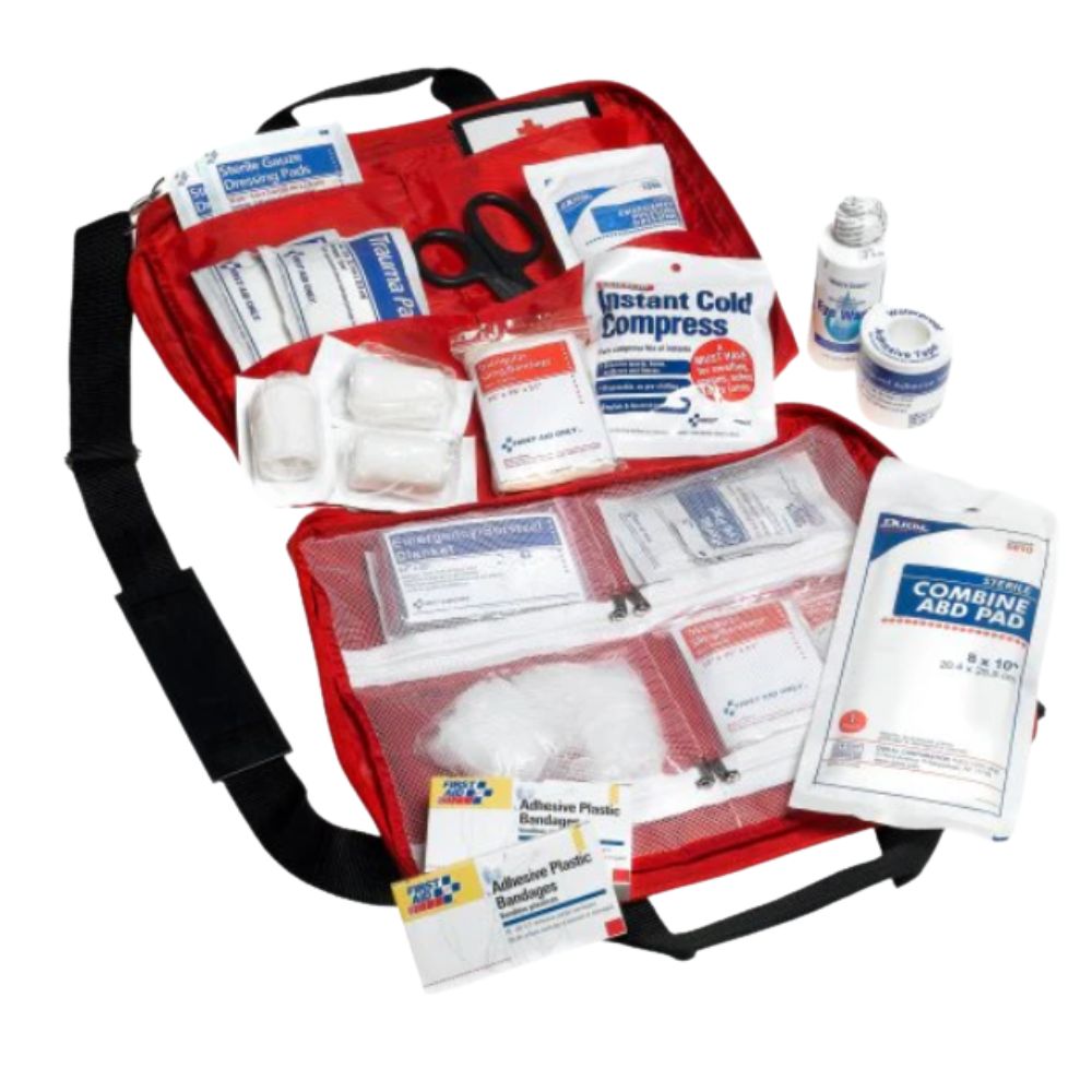 First Responder Kit, Medium 102 Piece Bag, Size: 102 pieces