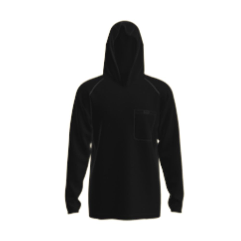 Forge Men's FR Hooded Tee Black, Size: S
