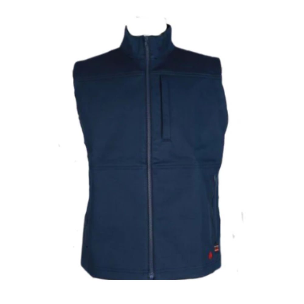 Forge Men's FR Ripstop Vest Navy, Size: S