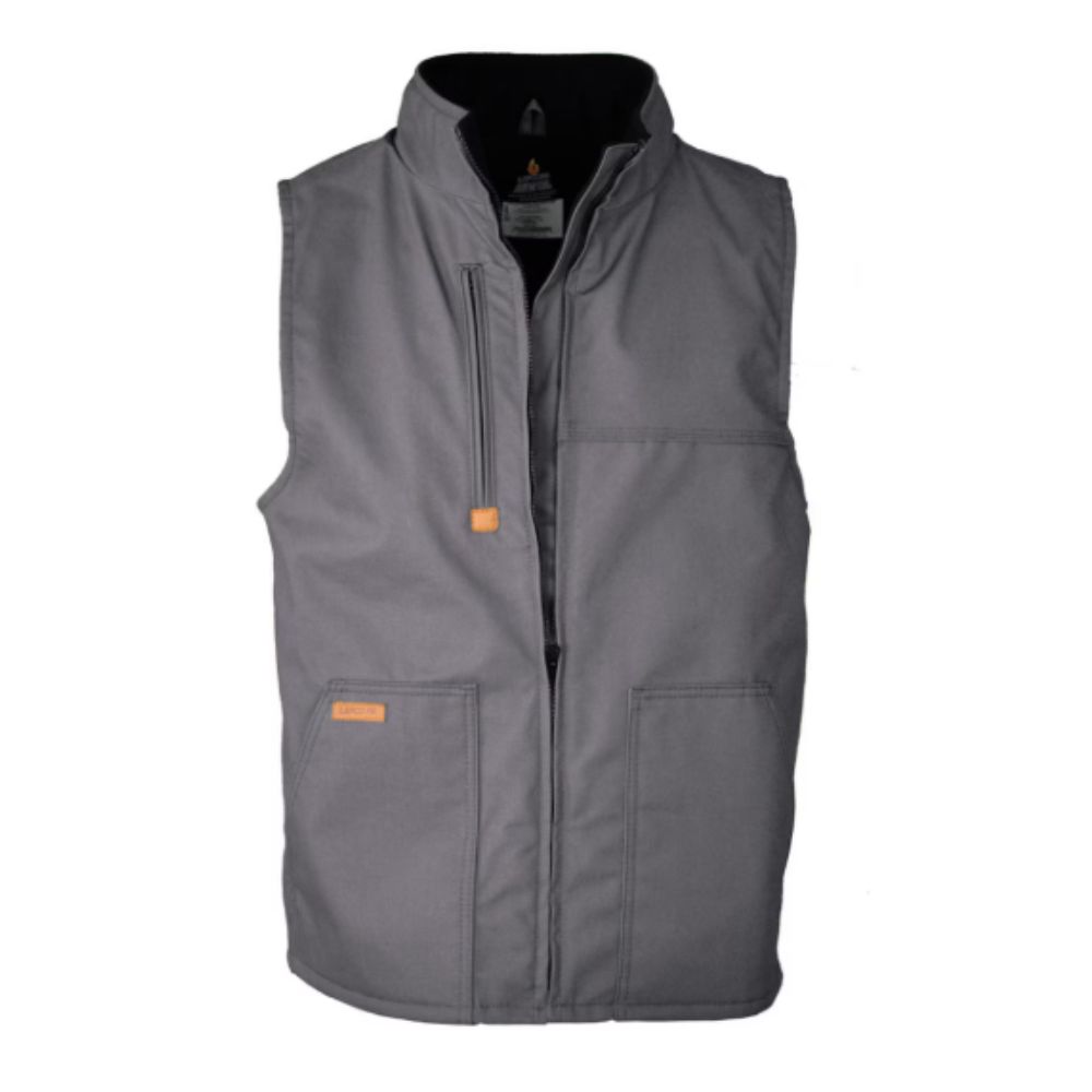 Lapco FR Fleece Lined Vest with Windshield Technology, Length: REG, Size: SM