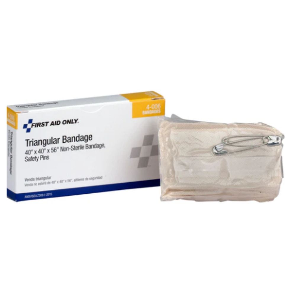 First Aid Only 40"x40"x56"Triangular Bandage, Size: 1 Per Box
