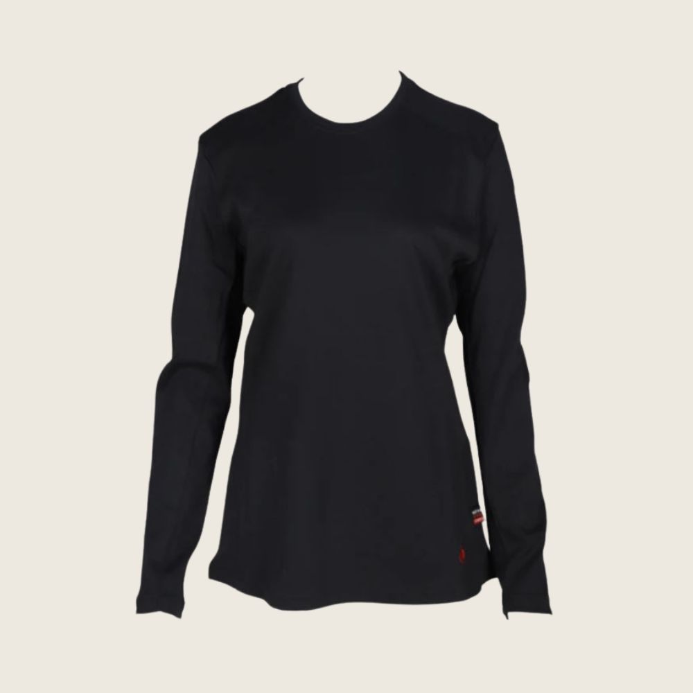 Forge Women's FR Crew Neck Shirt Navy, Color: Navy, Size: S