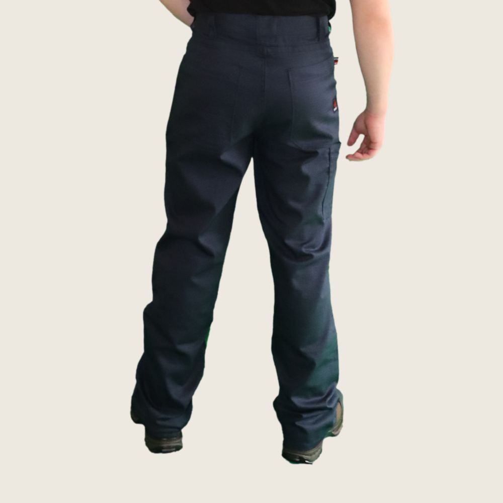 Forge Men's FR Rip-Stop Pant Navy, Color: Navy, Inseam: 36, Waist: 48