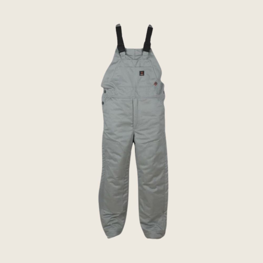 Forge FR Men's Insulated Bib Grey, Color: Grey, Size: S, Style: Standard