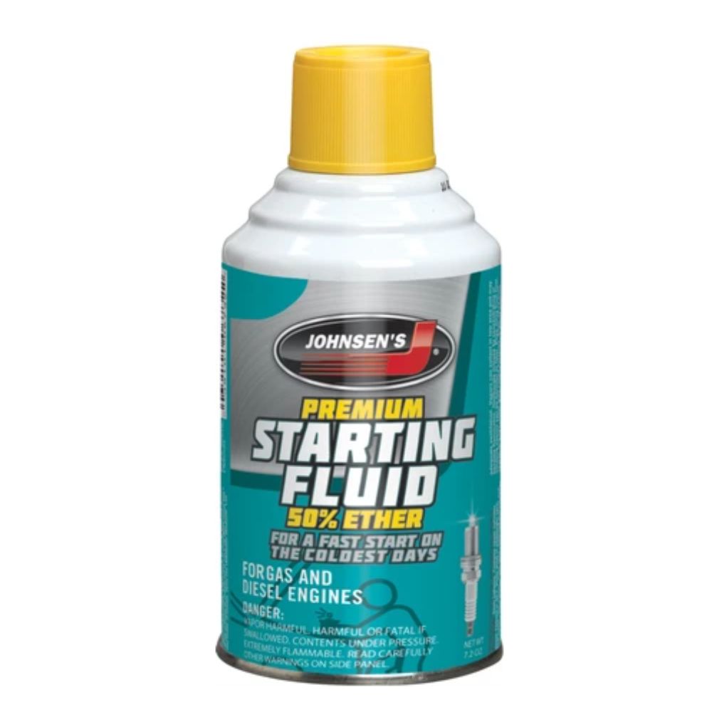 Johnsen's Premium Starting Fluid, Category: Starting Fluid, Size: 7.2 oz/Single
