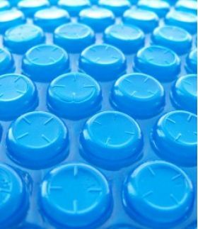 SOLAR COVER HEAVY -BLUE - ROUND &amp; OVAL -ALL SIZES