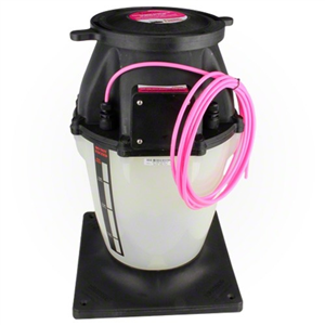 ACID TANK WITH MOUNTED PUMP