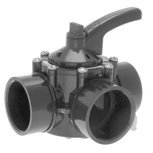 PVC 3 PORT 2-2.5 DIVERTER VALVE(Open Line)