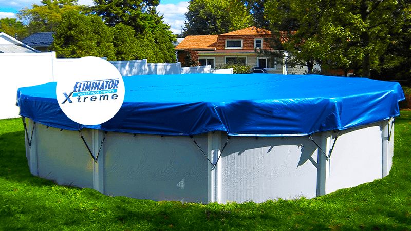 ELIMINATOR WINTER COVER - 7 BLUE ROUND AND OVAL