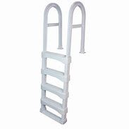 22&quot; WIDE SNAP-LOCK DECK LADDER - WHITE (UPTO 60&quot; DECK HEIGHT)