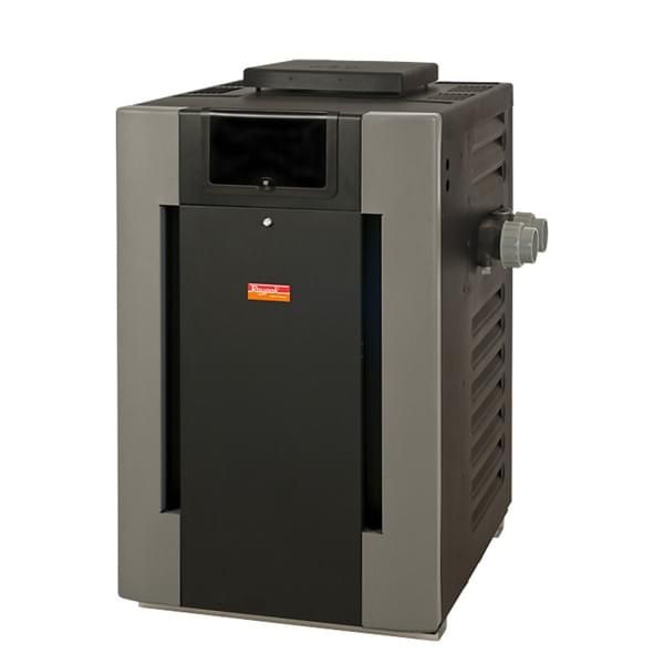 199,000 BTU CUPRO NICKEL - PROPANE GAS ELECTRONIC IGNITION POLYMER HEATER - WITH RISER - FOR SALT POOLS