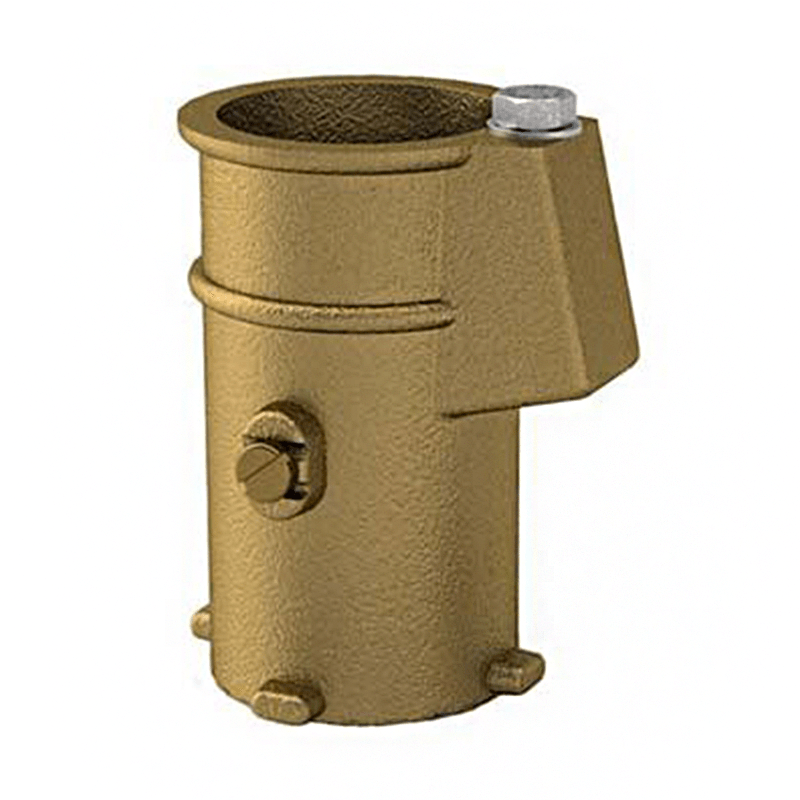 4”/10 CM BRASS ANCHOR FOR CONCRETE. FOR 1,9 IN. RAMP