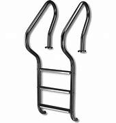 3 TREAD CAMEL BACK STAINLESS STEEL LADDER - WHITE