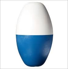 5 IN.  X 9 IN.  / 13CM X 23CM BLUE &amp; WHITE FLOAT