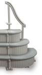 CONFER CURVE ADD-ON UNIT FOR ABOVEGROUND