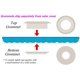 QUICK DRAIN SOLAR BLANK GROMMETS: PACK OF 6