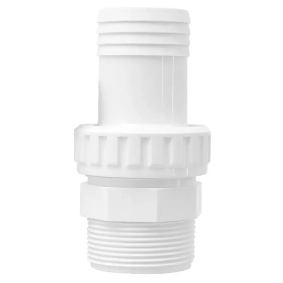 ABS QUICK-CONNECT ADAPTOR 1 1/2 IN.  MALE THREADED X 1 1/2 IN.  BARBED