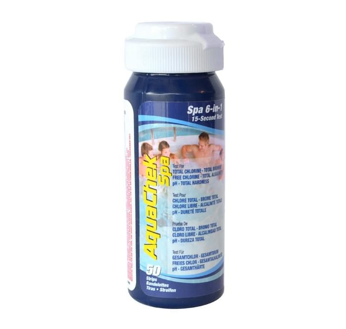 AQUACHEK SPA 6 IN 1 - TEST STRIPS  (50 STRIPS/BTL)
