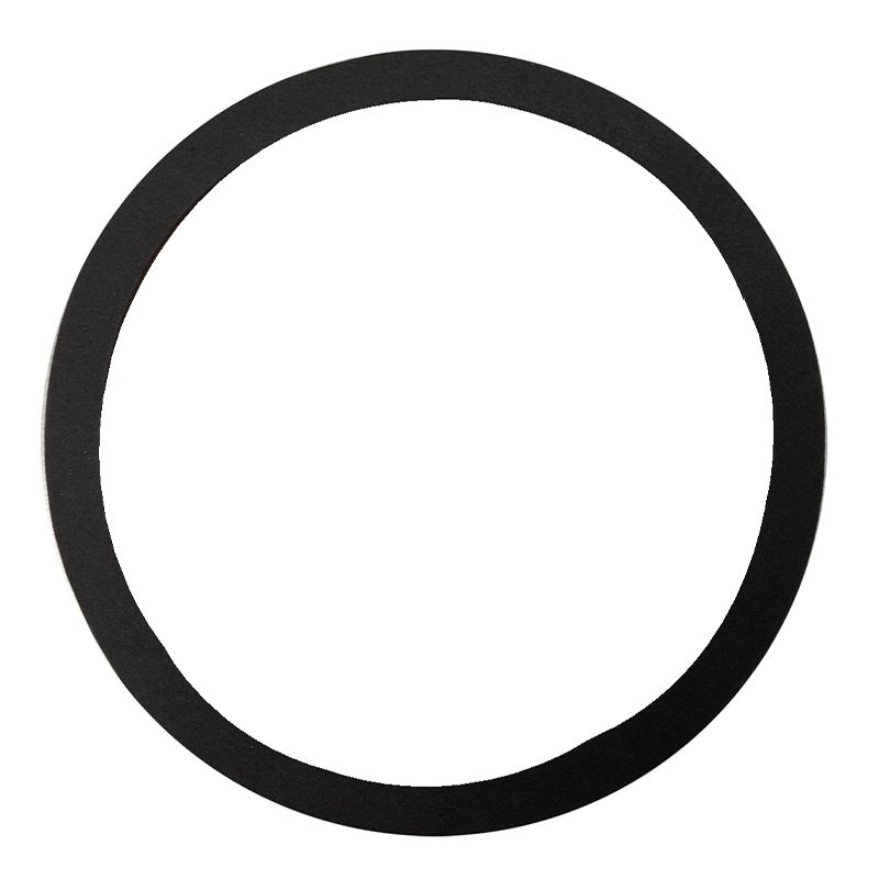 BLACK GASKET STEEL/VINYL 7&quot; X 6&quot; X 1/8&quot; (USED WITH ADAPTER RING INSTALL)