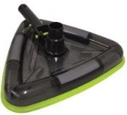 HEAVY DUTY DELUXE WEIGHTED VACUUM HEAD GREEN