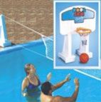 POOL JAM COMBO INGROUND VOLLEYBALL BASKETBALL GAME