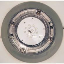 AQUA.LAMP WHITE LED,  GREY LOW VOLTAGE SINGLE POOL LIGHT SYSTEM C/W 100 FT. OF CABLE INCL. WIRELESS REMOTE CONTROL UNIT