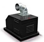 D-2 POWER VENT FOR MODEL 206 AND 266