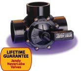 JANDY PRO SERIES NEVERLUBE 2"-2 1/2", POSITIVE SEAL 3 PORT