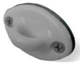 PAIR COMPLETE RETROFIT ROPE EYE PAIR (NO PLACING TOOL) WHITE