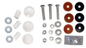 COMPLETE DURO-SPRING BOARD MOUNTING KIT - STAINLESS STEEL