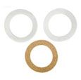 RETURN FITTING GASKETS (2 RUBBER + 2 CORK) FOR 7504 &amp; 75041