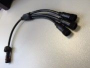 POWER / REMOTE KIT AND SPLITTER FOR LED WATERFALL