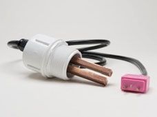 REPLACEMENT ELECTRODES - STANDARD 4' CABLE- CLEAR BLUE