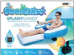 SPLASH RUNNER MOTORIZED POOL LOUNGER