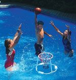 SUPER HOOPS FLOATING BASKETBALL GAME
