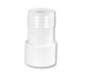 PVC SCH 40, 1 1/2 IN.  SOCKET MALE INSERT (SPIG) X 1 1/2 IN. BARBED