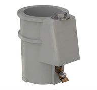 PERMA-CAST INGROUND LADDER ANCHOR PLASTIC 1.90" OD