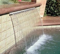 JANDY PRO SERIES 18" SHEER DESCENT CLEAR 6" EXTENDED LIP BACKFEED