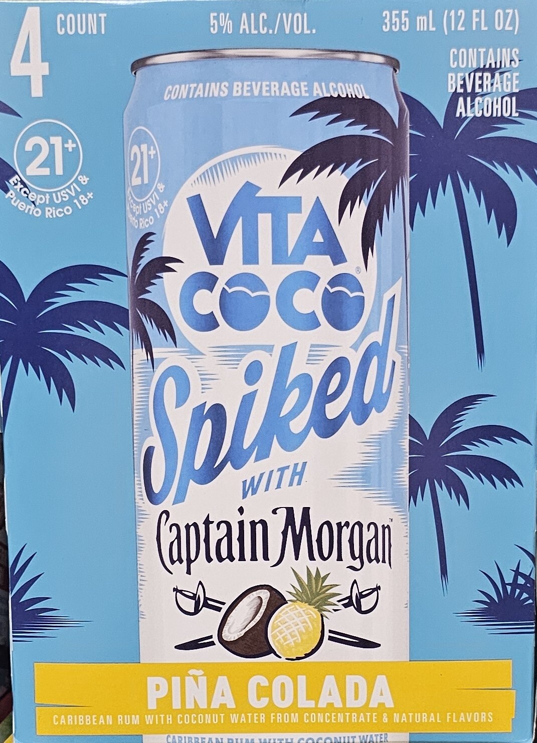 CM VITA COCO PINA COLADA 4PK