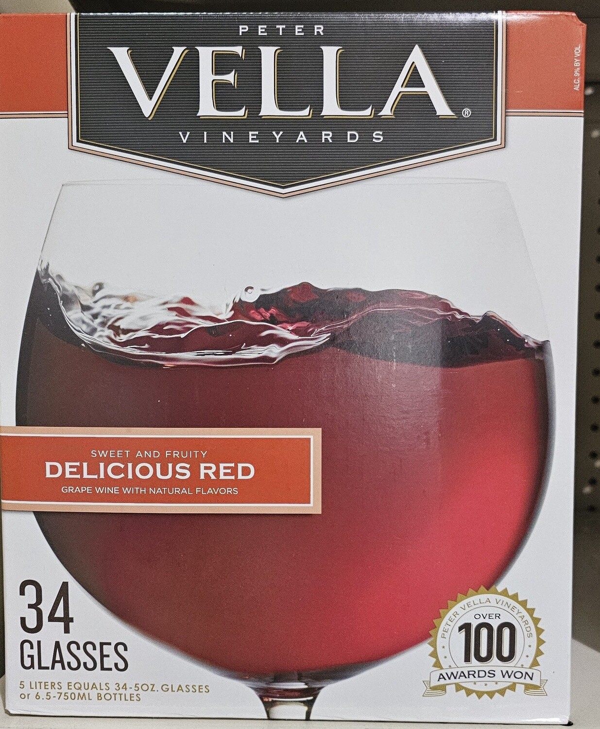 PETER VELLA DELICIOUS RED 5L