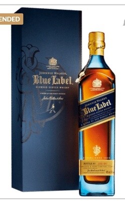 JOHNNIE WALKER BLUE        750ML