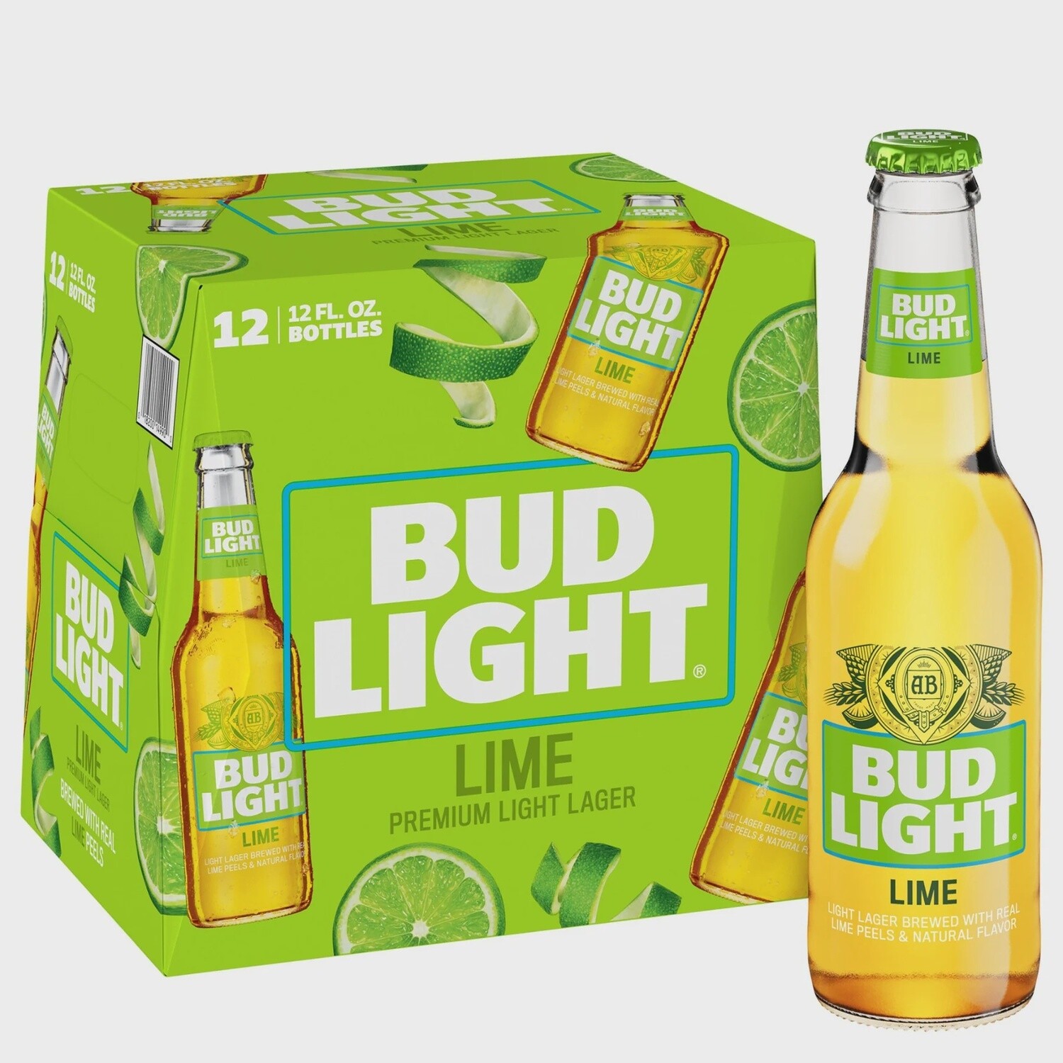 BUD LT LIME 12B