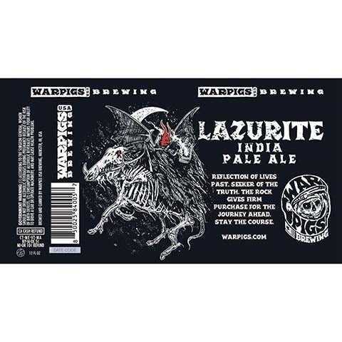 WARPIGS LAZURITE IPA 6C