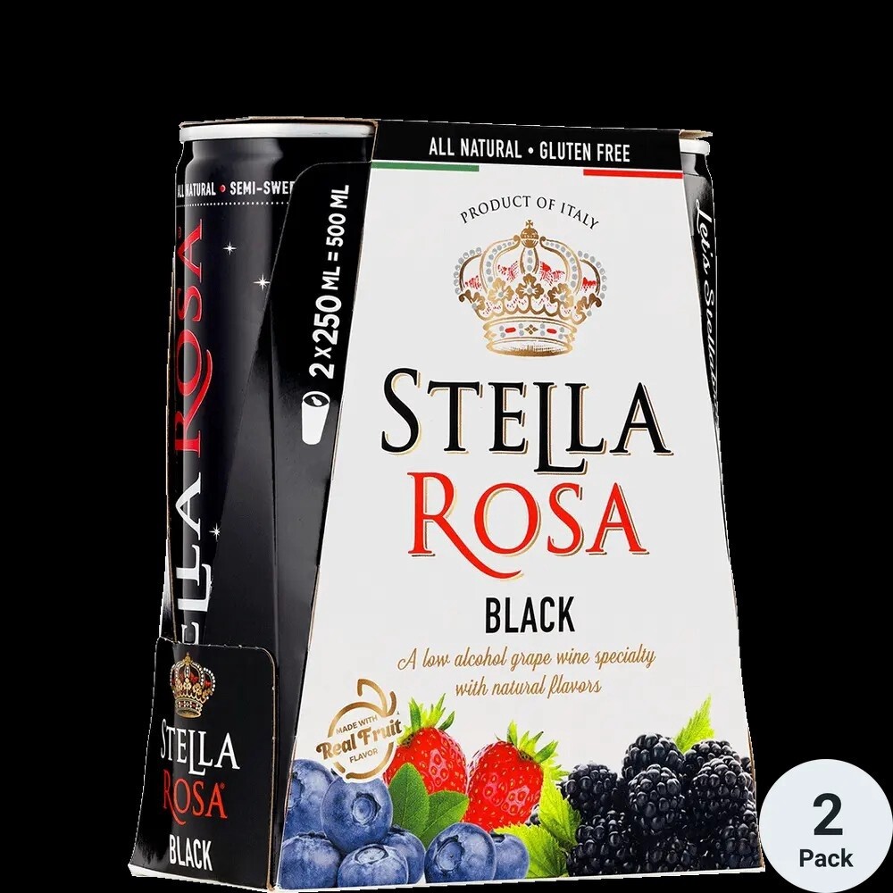 STELLA ROSA BLACK 2PK