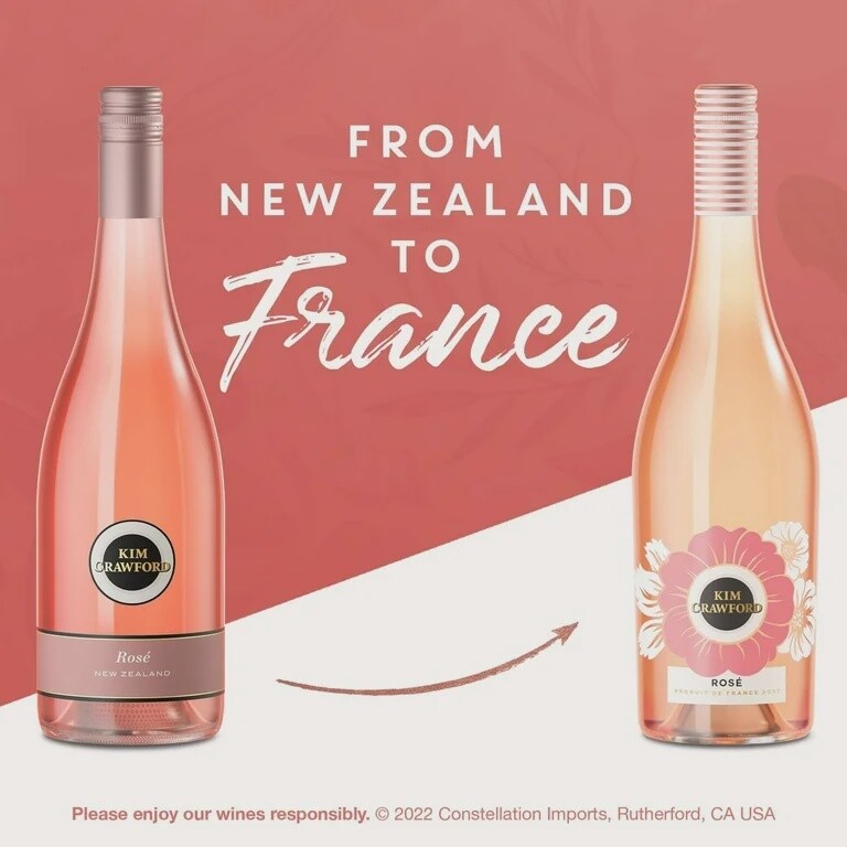 KIM CRAWFORD ROSE 750ML