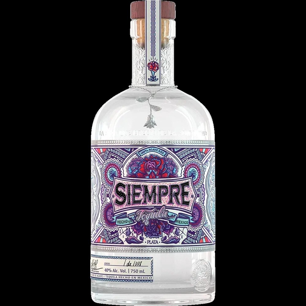 SIEMPRE TEQ PLATA 750ML