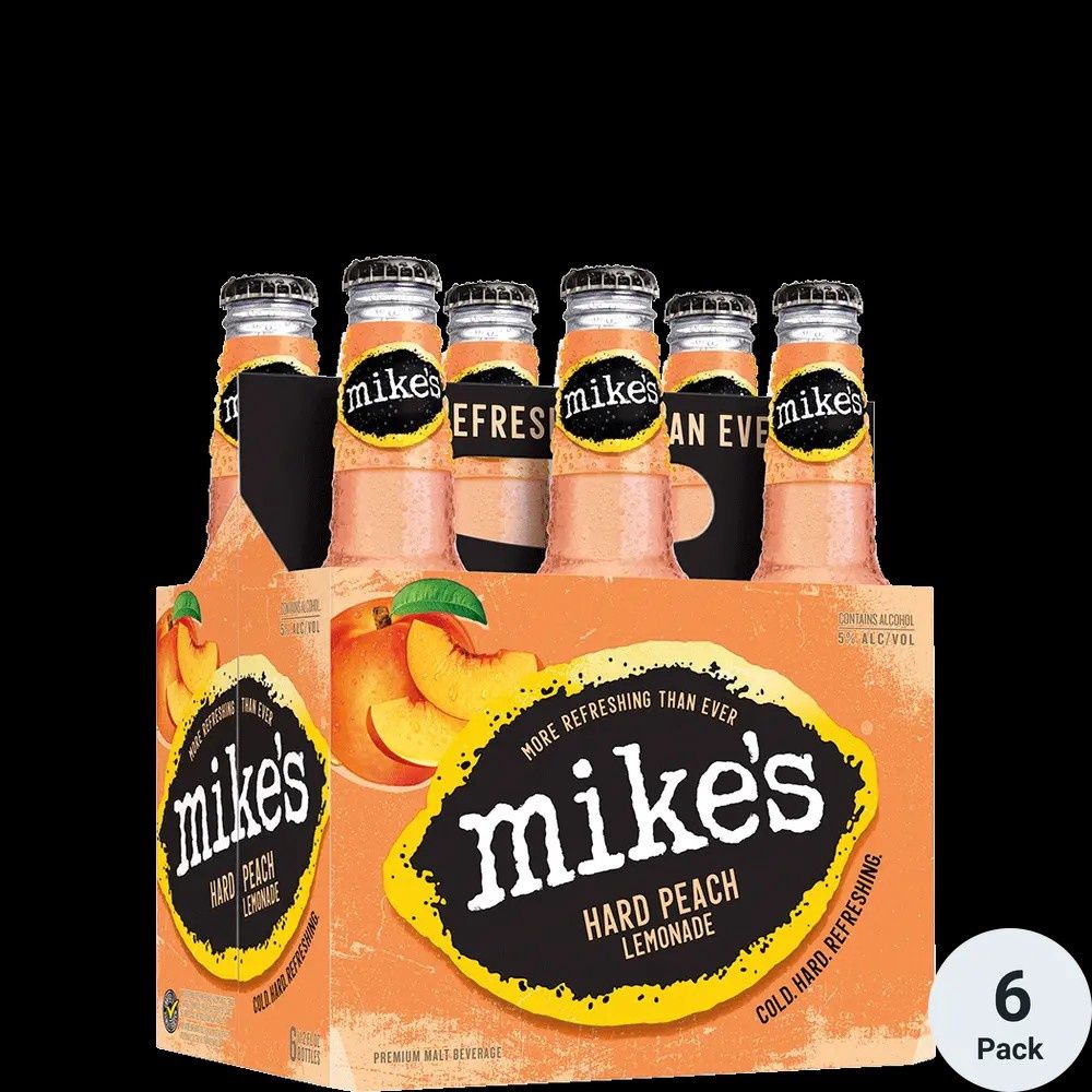 MIKES HARD PEACH LEMO 6B