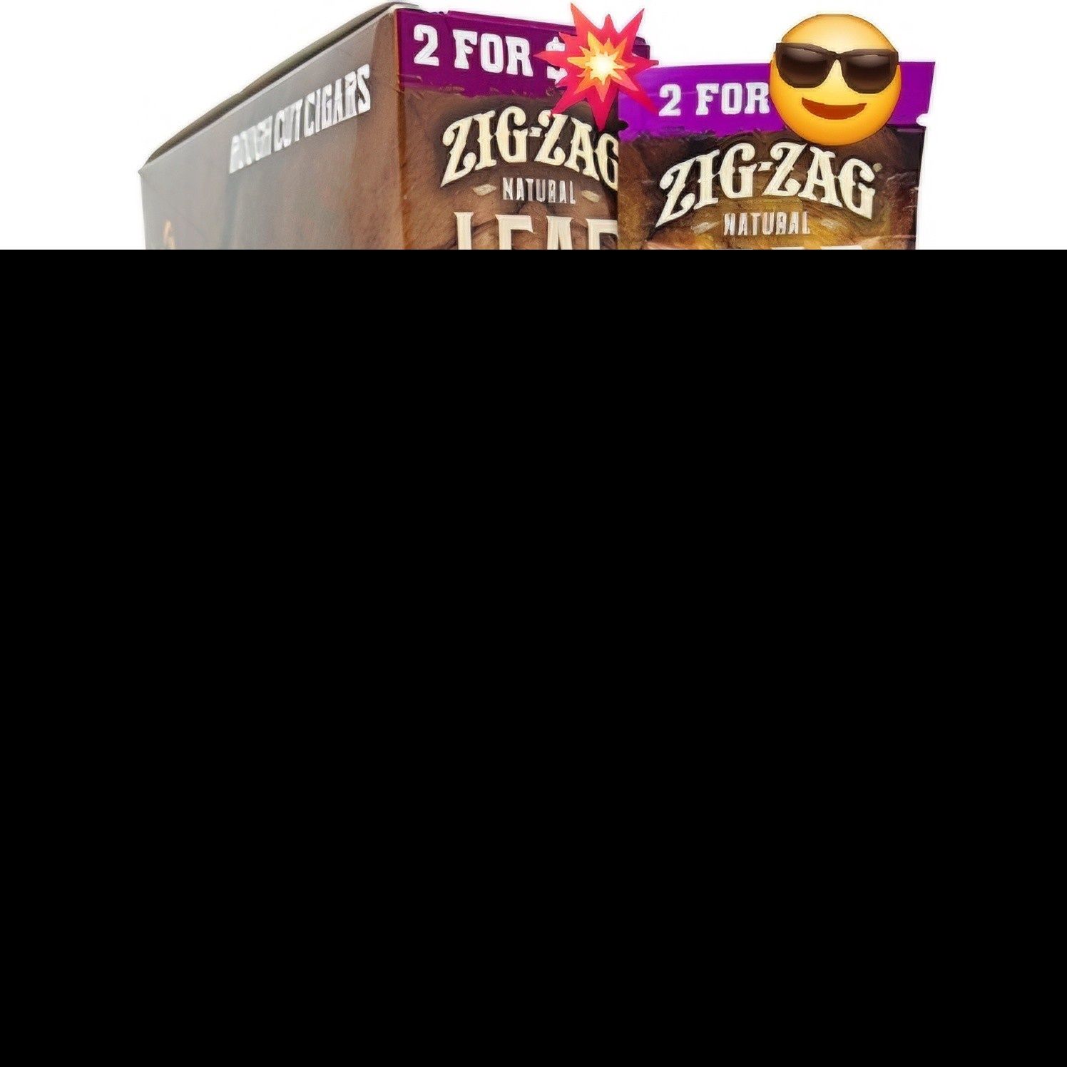 ZIG ZAG L.CIGAR HONEY BERRY 2PK