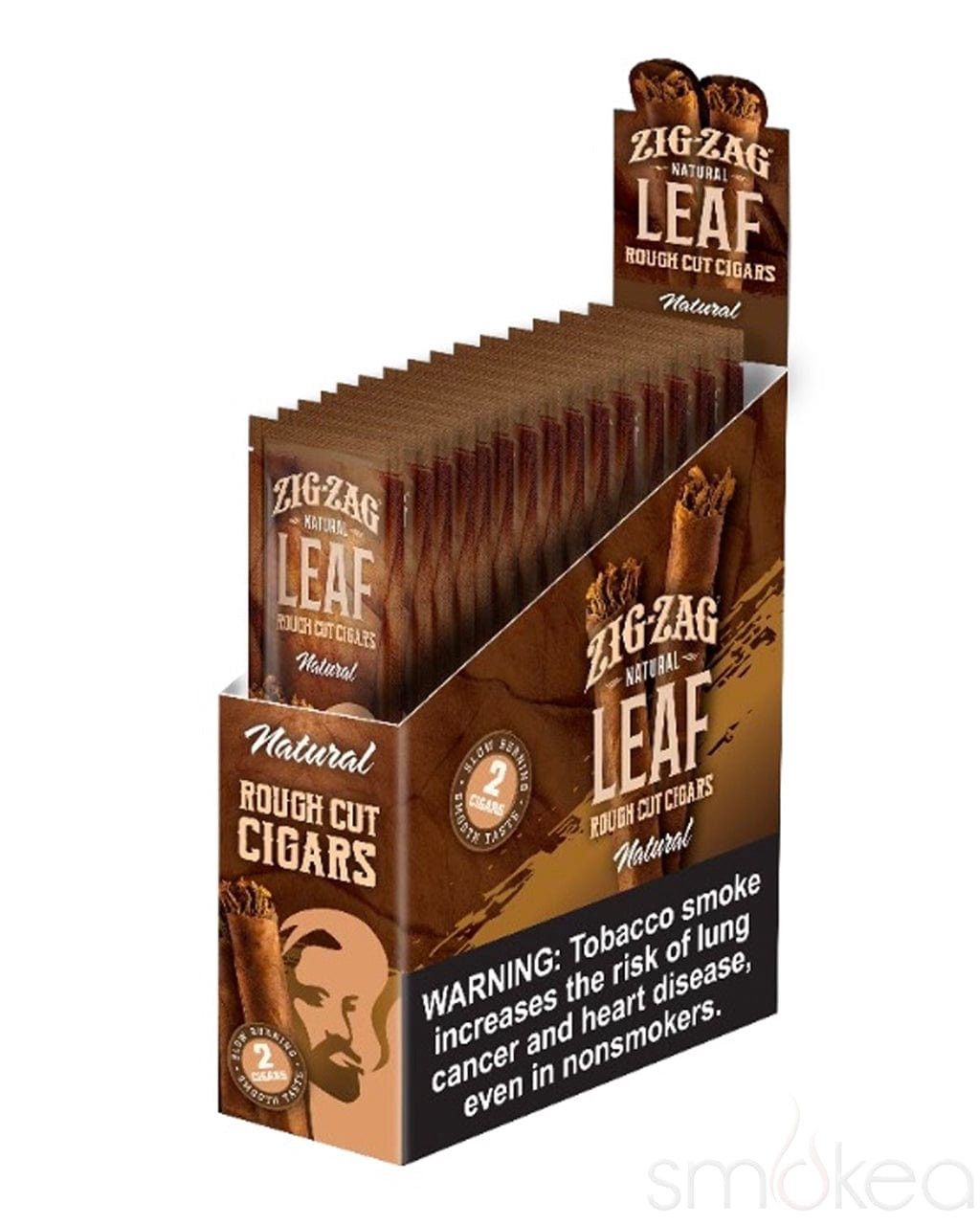 ZIG ZAG L.NATURAL CIGAR 2PK
